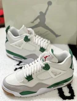 PK God Batch Air Jordan 4 SB Pine Green DR5415-103 review R*** 02