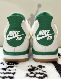 PK God Batch Air Jordan 4 SB Pine Green DR5415-103 review 4