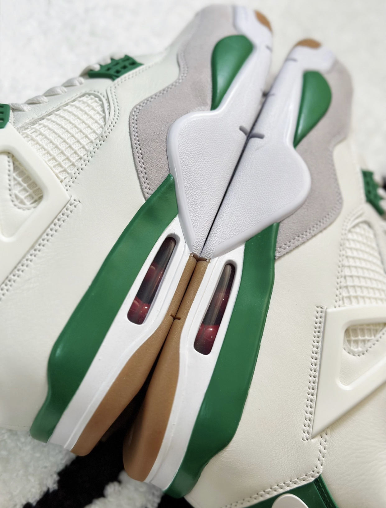 PK God Batch Air Jordan 4 SB Pine Green DR5415-103 review R*** 05