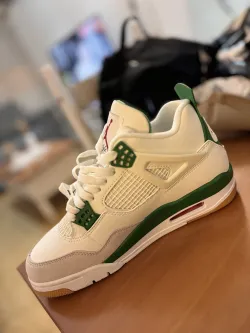 PK God Batch Air Jordan 4 SB Pine Green DR5415-103 review Thony 03