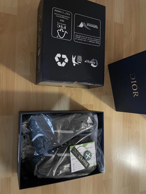 PK God Batch Dior B22 Black Silver 3SN231ZNG_H969 review 