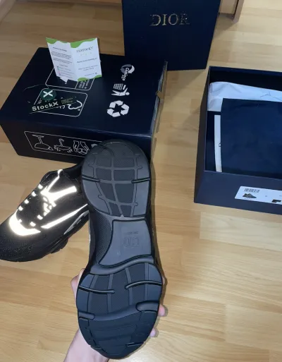 PK God Batch Dior B22 Black Silver 3SN231ZNG_H969 review Daga 02