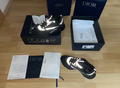 PK God Batch Dior B22 Black Silver 3SN231ZNG_H969 review Daga 03