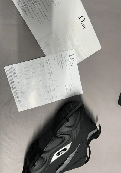 PK God Batch Dior B22 Black Silver 3SN231ZNG_H969 review Daga 05