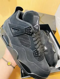 PK God Batch Air Jordan 4 Black Cat CU1110-010 review 1
