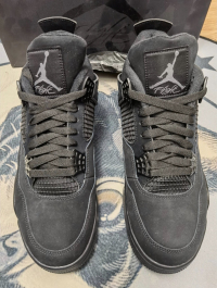 PK God Batch Air Jordan 4 Black Cat CU1110-010 review 1