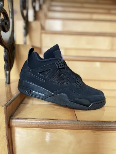 PK God Batch Air Jordan 4 Black Cat CU1110-010 review K*** 03