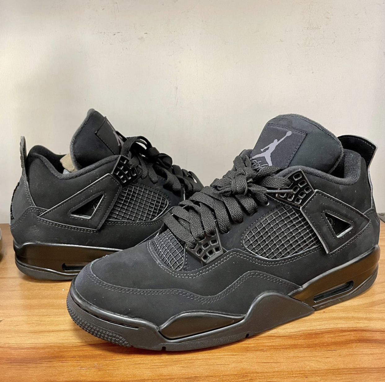 PK God Batch Air Jordan 4 Black Cat CU1110-010 review E*** 03