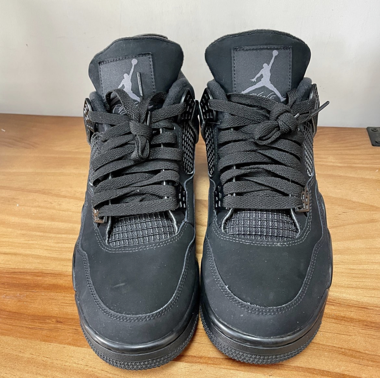 PK God Batch Air Jordan 4 Black Cat CU1110-010 review E*** 04