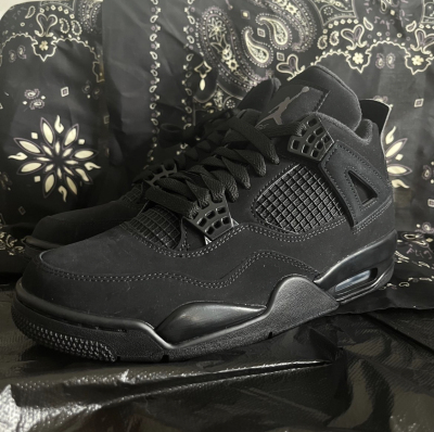 PK God Batch Air Jordan 4 Black Cat CU1110-010 review K*** 00