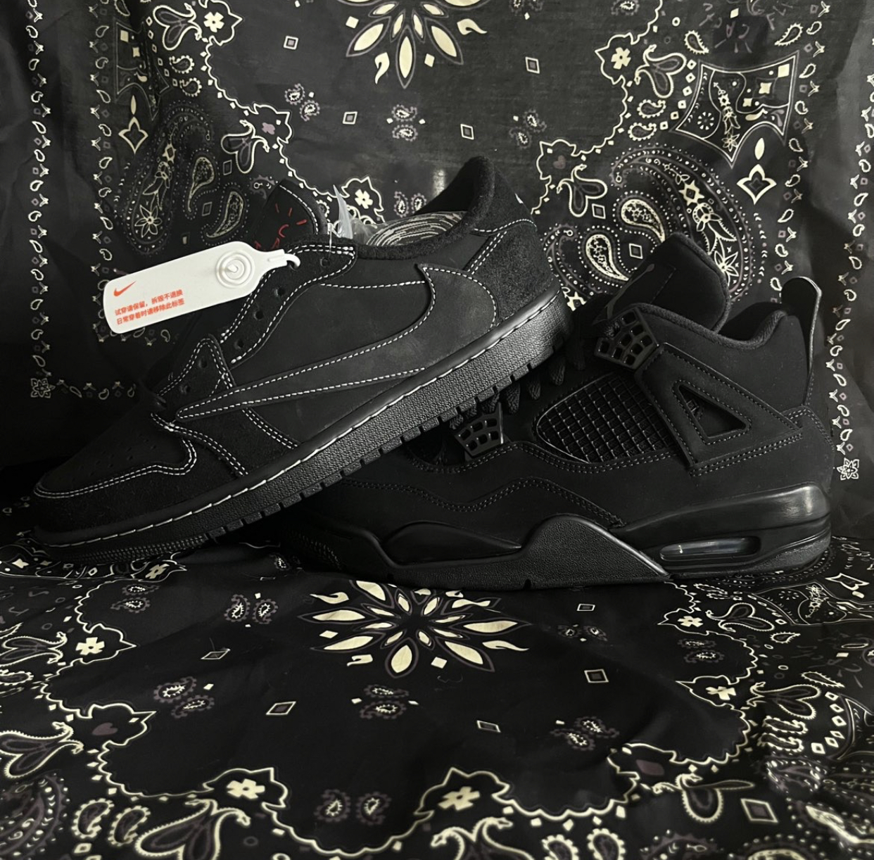 PK God Batch Air Jordan 4 Black Cat CU1110-010 review K*** 03