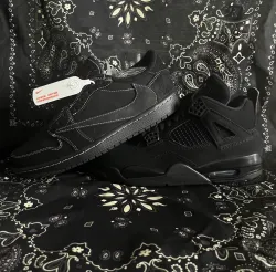 PK God Batch Air Jordan 4 Black Cat CU1110-010 review K*** 03