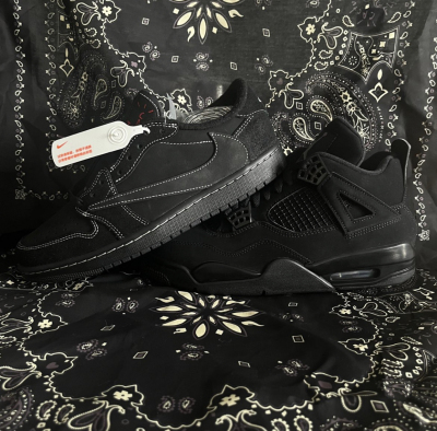 PK God Batch Air Jordan 4 Black Cat CU1110-010 review K*** 02