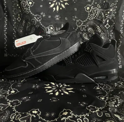 PK God Batch Air Jordan 4 Black Cat CU1110-010 review K*** 02