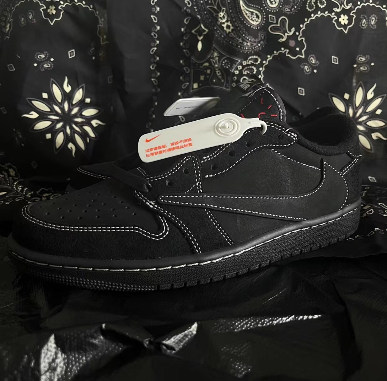 PK God Batch Air Jordan 4 Black Cat CU1110-010 review K*** 04