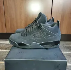 PK God Batch Air Jordan 4 Black Cat CU1110-010 review B*** 01
