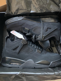 PK God Batch Air Jordan 4 Black Cat CU1110-010 review 0