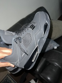 PK God Batch Air Jordan 4 Black Cat CU1110-010 review 1