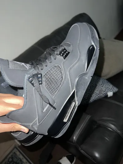 PK God Batch Air Jordan 4 Black Cat CU1110-010 review Chris  01