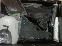 PK God Batch Air Jordan 4 Black Cat CU1110-010 review Alex 01
