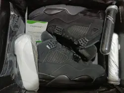 PK God Batch Air Jordan 4 Black Cat CU1110-010 review Alex 02