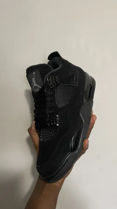 PK God Batch Air Jordan 4 Black Cat CU1110-010 review Elijah Hensford 00