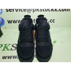 PK God Batch Air Jordan 4 Black Cat CU1110-010 review G*** 02