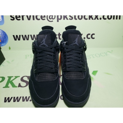 PK God Batch Air Jordan 4 Black Cat CU1110-010 review G*** 01