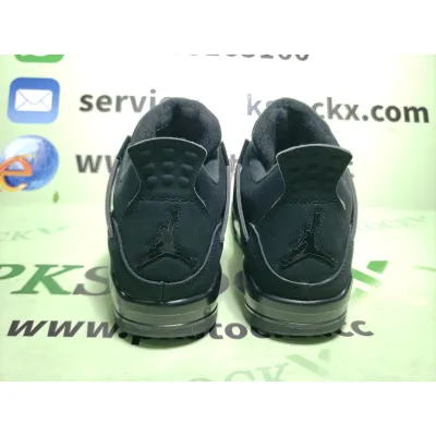 PK God Batch Air Jordan 4 Black Cat CU1110-010 review G*** 02