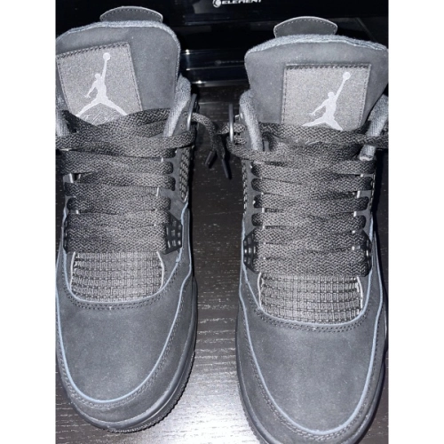 PK God Batch Air Jordan 4 Black Cat CU1110-010 review 