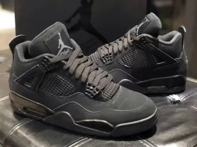 PK God Batch Air Jordan 4 Black Cat CU1110-010 review D***z