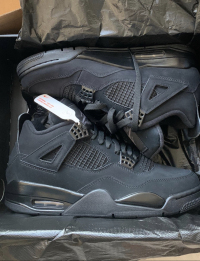 PK God Batch Air Jordan 4 Black Cat CU1110-010 review 0