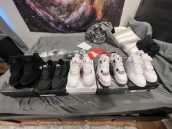 PK God Batch Air Jordan 4 Black Cat CU1110-010 review Smith 01