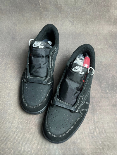 Special offer Batch Travis Scott x Air Jordan 1 Low OG SP Black Phantom DM7866-001 review K*** 00