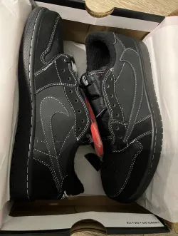 Special offer Batch Travis Scott x Air Jordan 1 Low OG SP Black Phantom DM7866-001 review R*** 01