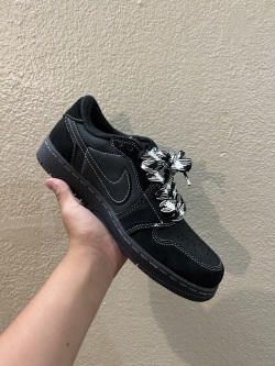 Special offer Batch Travis Scott x Air Jordan 1 Low OG SP Black Phantom DM7866-001 review @g4orgee 01