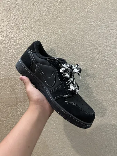 Special offer Batch Travis Scott x Air Jordan 1 Low OG SP Black Phantom DM7866-001 review @g4orgee 00