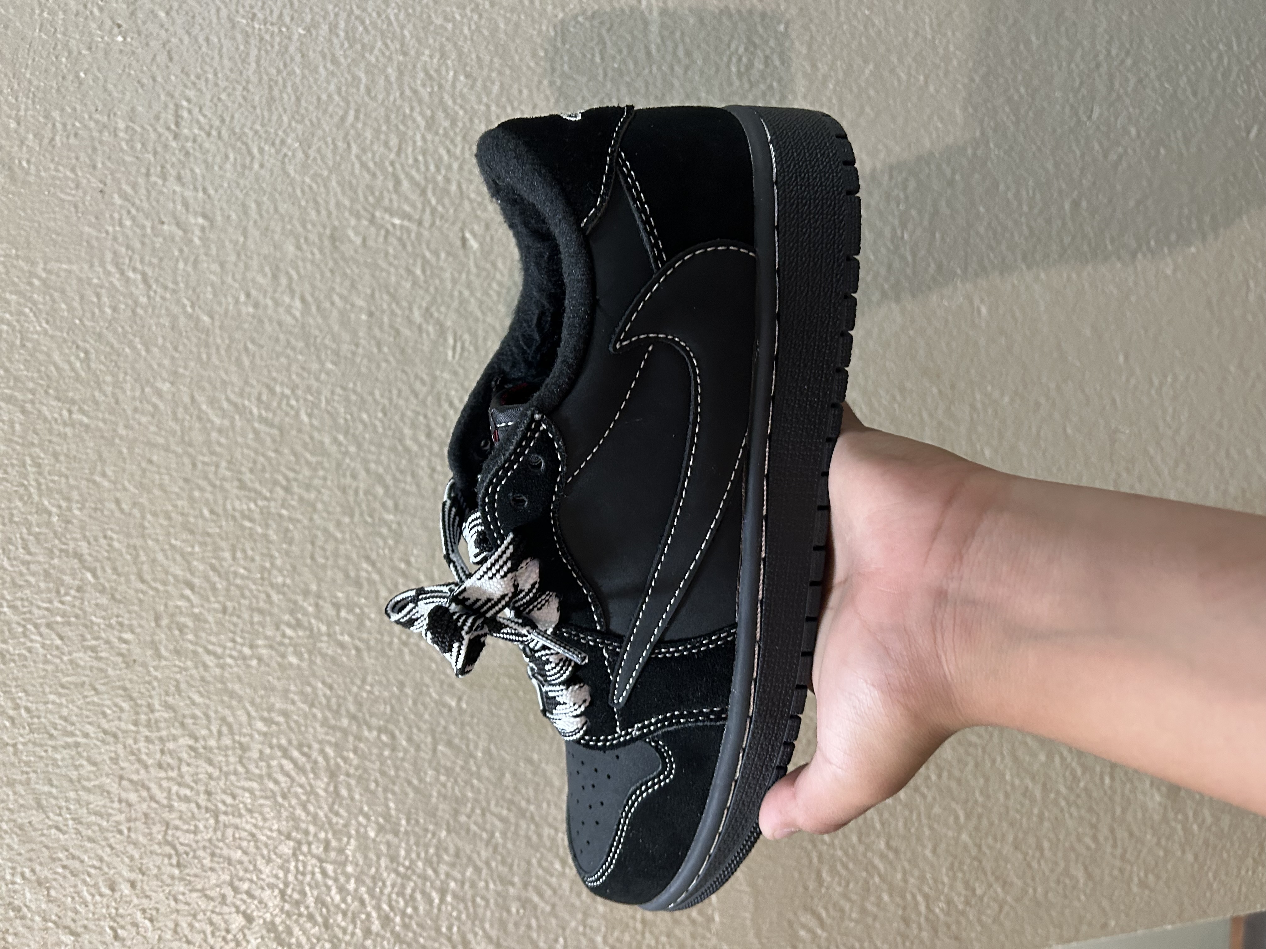 Special offer Batch Travis Scott x Air Jordan 1 Low OG SP Black Phantom DM7866-001 review @g4orgee 02