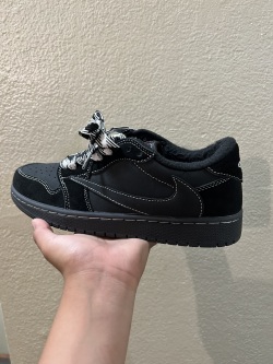 Special offer Batch Travis Scott x Air Jordan 1 Low OG SP Black Phantom DM7866-001 review @g4orgee 02