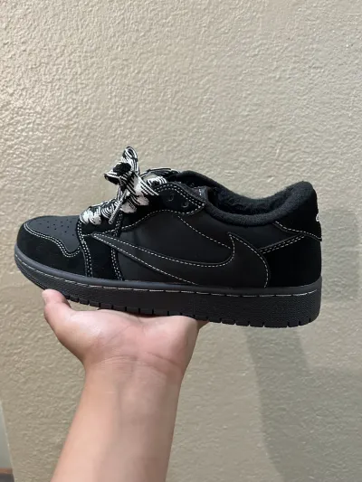 Special offer Batch Travis Scott x Air Jordan 1 Low OG SP Black Phantom DM7866-001 review @g4orgee 01