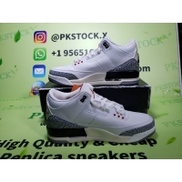 PK God Batch Air Jordan 3 “White Cement Reimagined” DN3707-100 review 1