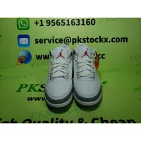 PK God Batch Air Jordan 3 “White Cement Reimagined” DN3707-100 review 2