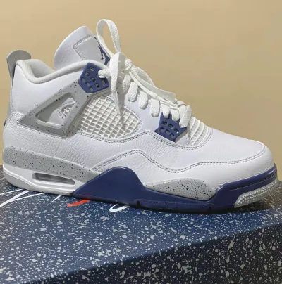 PK God Batch Air Jordan 4 Retro Midnight Navy DH6927-140 review J***e