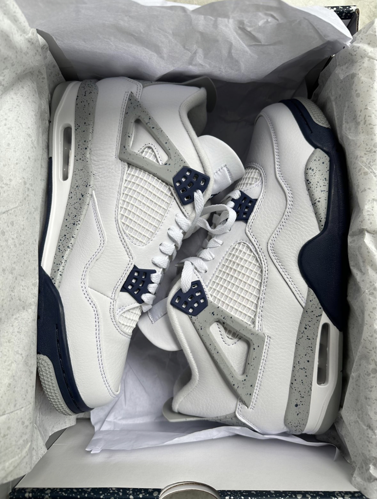 PK God Batch Air Jordan 4 Retro Midnight Navy DH6927-140 review G*** 00
