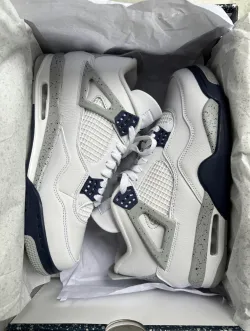 PK God Batch Air Jordan 4 Retro Midnight Navy DH6927-140 review G*** 01