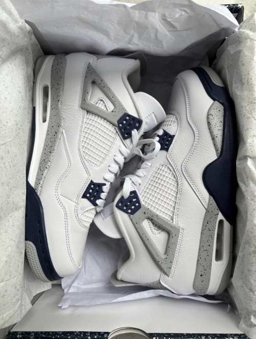 PK God Batch Air Jordan 4 Retro Midnight Navy DH6927-140 review 