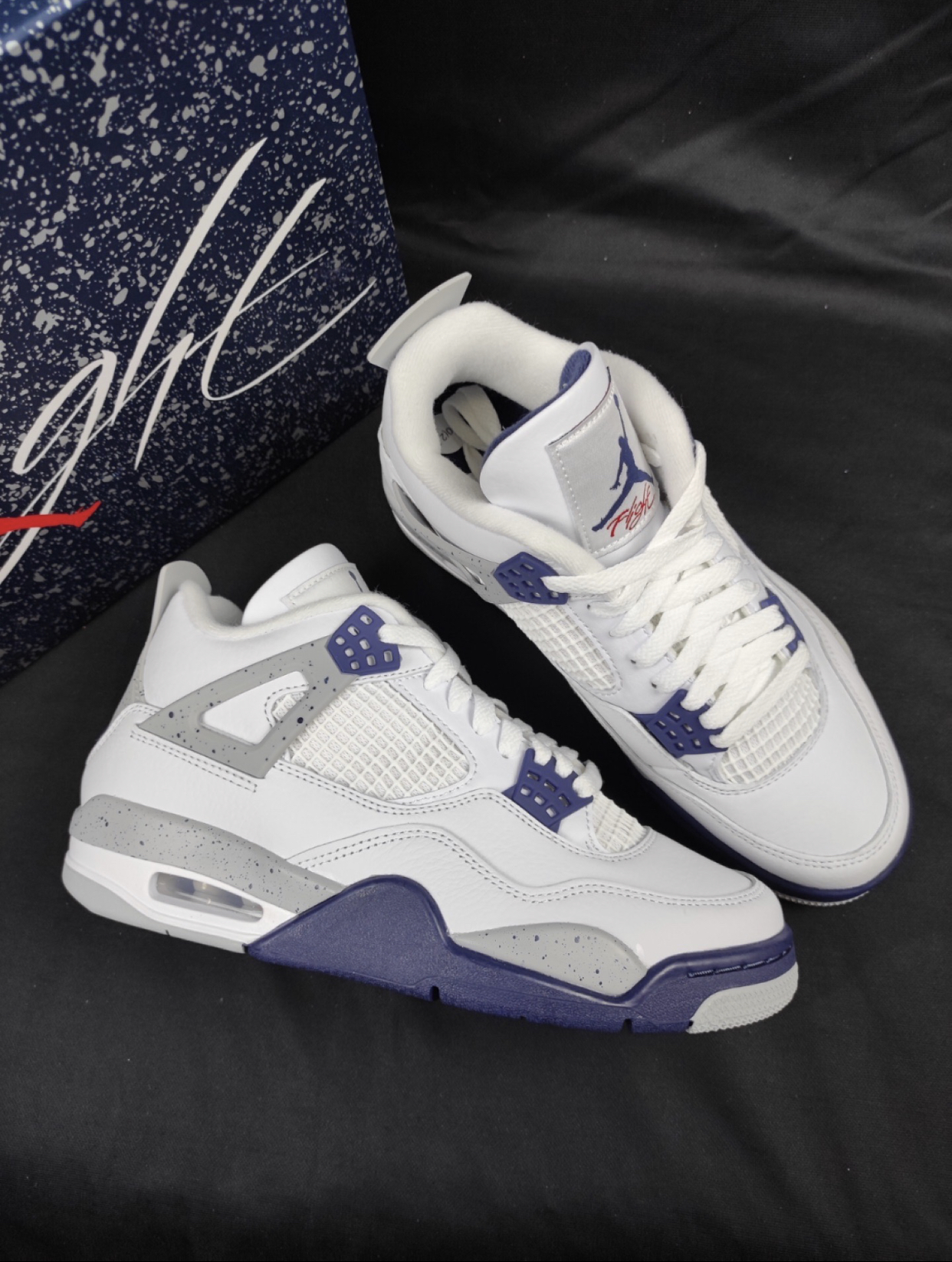 PK God Batch Air Jordan 4 Retro Midnight Navy DH6927-140 review Y*** 01