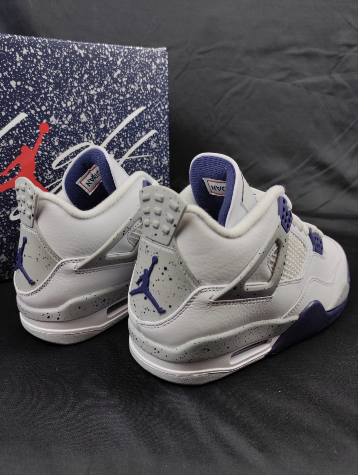 PK God Batch Air Jordan 4 Retro Midnight Navy DH6927-140 review Y*** 02