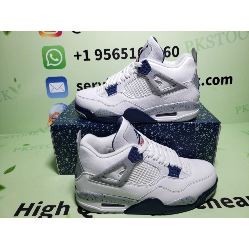 PK God Batch Air Jordan 4 Retro Midnight Navy DH6927-140 review 