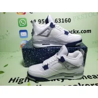 PK God Batch Air Jordan 4 Retro Midnight Navy DH6927-140 review 1